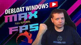 Debloat Your Windows for Maximum Performance  2021 Updated  How to Speed Up Any Windows PC [upl. by Nibaj]