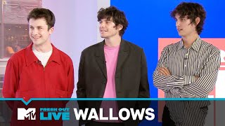 Wallows on ‘At the End of the Day’ amp Sophomore Album  MTVFreshOut [upl. by Kursh]