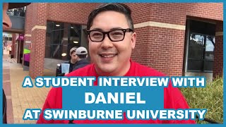 STUDENT REVIEW Swinburne University A Life That Travels Interview with Daniel [upl. by Edholm]