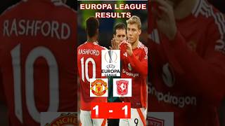 MANCHESTER UNITED VS TWENTE  EUROPA LEAGUE RESULTS shorts [upl. by Toille526]