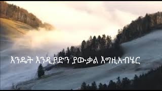 Heavenly real worship songsEthiopia እንዴት እንዲያድን ያውቃል እግዚአብሄር Workneh Alaro [upl. by Fitzgerald510]