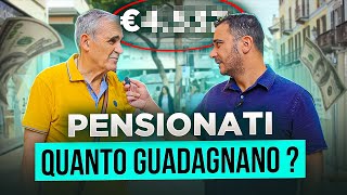 Quanto GUADAGNANO I PENSIONATI in italia  Lecco [upl. by Ayotac]