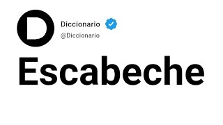 Escabeche Significado En Español [upl. by Coffeng]