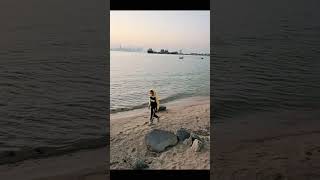 pashto song baby salman in Asry beach [upl. by Yadseut]