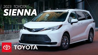 2023 Toyota Sienna Overview  Toyota [upl. by Fleece]