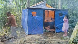 camping hujan deras berbuka puasa di hutan belantara bersama keluarga [upl. by Iegres]