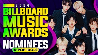 BBMAs 2024 Nominees KPop [upl. by Hesta]