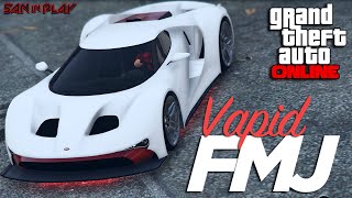 GTA Online O MELHOR CARRO DA DLC  Vapid FMJ Impressionante [upl. by Anay]