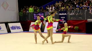 Gymnastics FIG Acro World Cup 2013 Maia GBR W3 Senior [upl. by Declan511]