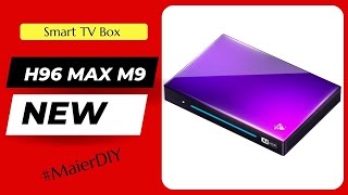 🔴 Обзор H96 MAX M9 Smart TV Box Смарт ТВ приставка Быстрая Холодная Есть Глюк Брать [upl. by Joung]