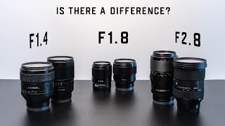 F28 vs F18 vs F14  Will there be a difference in bokeh Prime vs Zoom [upl. by Anuahsar]