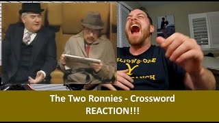 American Reacts to The Two Ronnies  Crossword REACTION [upl. by Barbie]