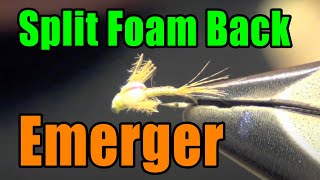 Split Foam Back BWO Fly Tying Instructions and Tutorial [upl. by Anahsat]