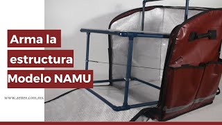 Arma la base de la mochila térmica  Modelo NAMU [upl. by Rohpotsirhc557]