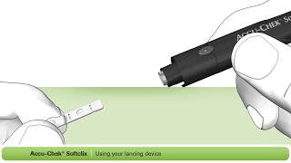 How To Use Your AccuChek® Softclix Lancing Device [upl. by Enale]