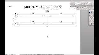 Fix Multimeasure Rest Spacing  Finale Superuser [upl. by Peti]