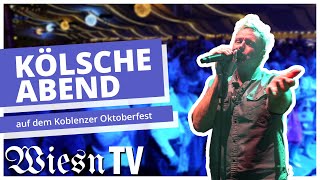 Halbzeit beim Koblenzer Oktoberfest der Kölsche Abend [upl. by Ynnig]