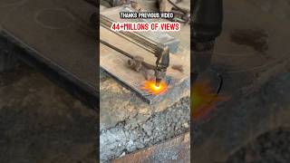 Wow beautiful hole cut torchcutting cuttingskills handsskills [upl. by Llehsar70]