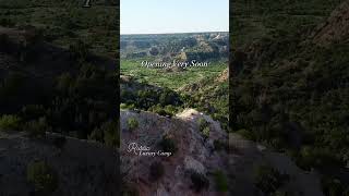 ⛰️ Rustic Luxury Camp join us for some of the best views in all of Texas 🏕️ 🌕 ✨ palodurocanyon [upl. by Trela]