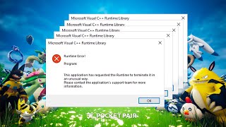 QUICK FIX Microsoft Visual C Error on Mac Palworld Fix Too [upl. by Guillemette]