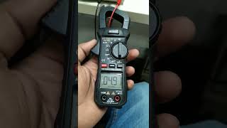 Metravi DT725 ACDC Clamp Meter REL Button Usage [upl. by Fawna878]