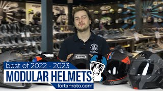 5 BEST Modular Helmets of 2023  FortaMotocom [upl. by Eicart247]