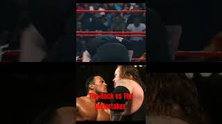 The Undertaker vs The Rock Match theUndertaker TheRock [upl. by Shirline]