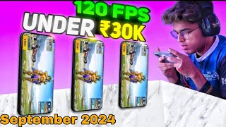 Top 5  90FPS 120FPS Gaming Phone under 25K 30K for Pubg Bgmi 🔥Best gaming device [upl. by Karlyn909]