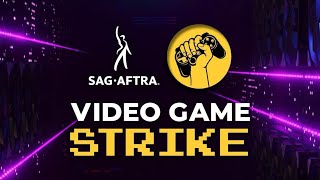 VIDEO GAME STRIKE 2024 OFFICIALLY STARTS [upl. by Ahsenom274]