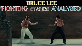 Bruce Lee The FENCING STANCE advantage in combat [upl. by Wilmar141]