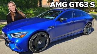 2019 Mercedes Benz AMG GT63 S Review  An Underrated 600HP Sports Sedan aka The Big Fast One [upl. by Mountfort684]