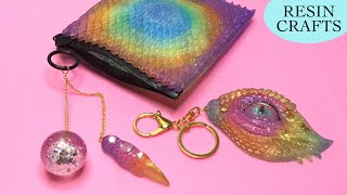 Resin Crafts  Functional Bag Keychain Funshowcase DIY [upl. by Dolli]