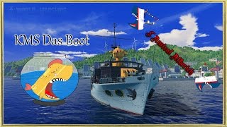 World Of Warships  KMS Das Boot  Docteur maboule FR [upl. by Enitnelav]