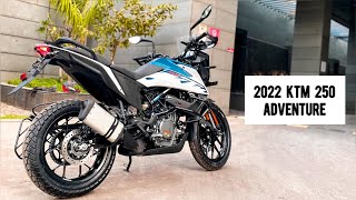 2022 KTM 250 Adventure  What has Changed [upl. by Norrad]