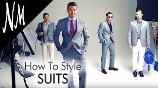 Mens Fashion Tips How To Wear a Suit  Neiman Marcus [upl. by Hullda]