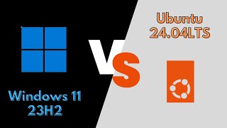 Ubuntu 2404LTS VS Windows 11 IDLE RAM Consumption [upl. by Jacobina]