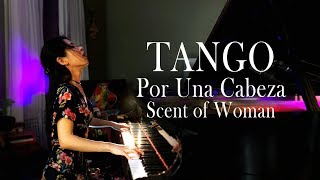 Por Una Cabeza Carlos Gardel Tango Piano by Sangah Noona w Sheet Music [upl. by Barayon898]