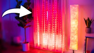 Govee Curtain Lights Review [upl. by Irahc]