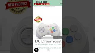 Retro Fighters Drops New D6 Dreamcast Gamepad on 25th Anniversary [upl. by Auhsuoj]