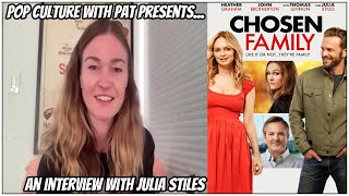 Julia Stiles Talks Chosen Family 10 Things I Hate About You Working With Heather Graham  MORE [upl. by Ylelhsa380]