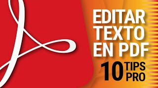 ⭐⭐⭐Editar texto PDF con Acrobat 10 tips PRO [upl. by Ji270]