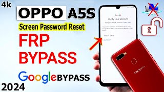 Oppo A5s Frp Bypass 2024 🔥 Oppo A5s Phone Ka Lock Kaise Tode ✅ Oppo A5s Lock Screen Password Reset 🔥 [upl. by Llerrehs]