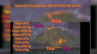 Qualcomm Snapdragon 480 sm4350 ISP pinout [upl. by Gerbold731]