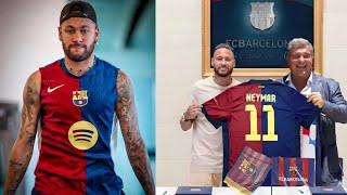 Neymar Potential Transfer From Al Hilal To FC Barcelona  HD [upl. by Yendahc]