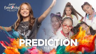 🇫🇷 Junior Eurovision 2023 Top 16 l PREDICTION Before The Rehearsals [upl. by Orten100]