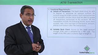 UML  Case study on ATM transaction [upl. by Nnylhsa309]