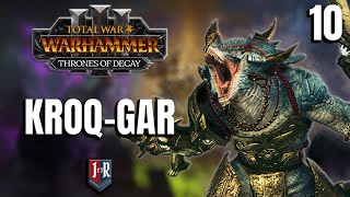 THE DEAD RISE  KroqGar  Lizardmen  Thrones of Decay  Total War Warhammer 3 10 [upl. by Waechter]