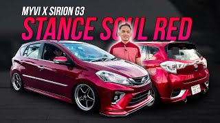 MYVI G3 X SIRION Borneo  Mazda Soul Red  Review [upl. by Anotyad871]