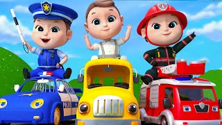 The Wheels On The Bus  Nursery Rhymes amp Kids Songs  RoyalCoco [upl. by Colwell619]