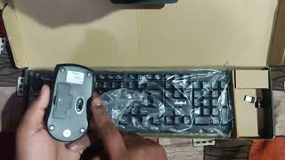 Frontech wireless combo wireless keyboard and mouse only 700 [upl. by Nahrut411]